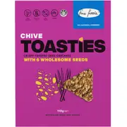 Fine Fettle Foods Toasties Chive 110g