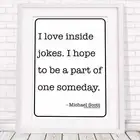 500968 Michael Scott Quote - The Office **** 16x12 WALL PRINT POSTER