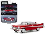 New DIECAST Toys CAR Greenlight 1:64 Hollywood Series 23 - Christine - 1958 Plymouth Fury (RED/White ROOF) 44830-C