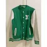 二手H&M棒球外套 綠色休閒外套 外套