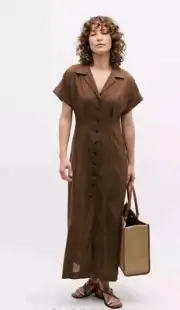 Seed Heritage Voile Dart Detail Shirt Dress--- ❤️ THIS DRESS SIZE 6 BNWT $189