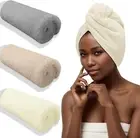 3 Toallas De Microfibra Para El Cabello, Envolturas Para El Cabello Para Mujeres