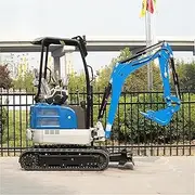 Heavy-Duty Mini Excavator – Hydraulic Crawler Digger with Bucket, Portable for Construction, Garden, Farms, Roads, Compact, Lightweight, Track Excavator