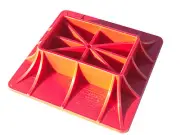 4WD jack base plate HSH-1832 suitable for use with 4WD high lift style jacks