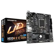 Gigabyte H610M H V2 DDR4 1.0 LGA 1700 mATX Motherboard, 2x DDR4 ~64GB, 1x PCI-E x16, 1x PCI-E x1, 1x M.2, 4x SATA, 2x USB 3.2, 4x USB 2.0 H610M H V2 DDR4 1.0