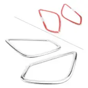 ABS Rear Fog Light Lamp Cover Molding Trim For Mitsubishi Eclipse Cross Chrome