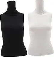 HEALLILY 2Pcs Upper Body Cotton Cover for Mannequin Display Overlay Prop for Clothing and Jewelry Showcase Washable and Reusable for Fashion