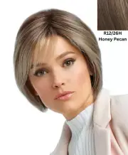 Raquel Welch Classic Cool Textured Cut Wig R12/26H Honey Pecan Softly HAIRUWEAR