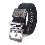 Men's Belt Waist Belt Black Navy Blue Nylon Core Alloy Durable Adjustable Plain Outdoor Daily