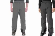 WHITE SIERRA MEN'S TOBOGGAN INSULATED SNOW SKI PANTS XL CAVIAR, ASPHALT T9705M32