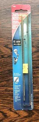 Nicholson SPECIAL PURPOSE CHAIN SAW FILE 6"x5/32" BLACK DIAMOND singleSmooth NOS
