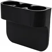 Car Seat Drink Cup Holder Organizer - Travel Coffee Bottle Water Stand, Food Cleanse Storage, Car Seat Gap Storage Pocket Box Cage, Fits Mugs with Handles