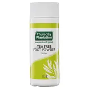 Thursday Plantation Tea Tree Foot Powder 100g - Anti-Odor, Moisture Control