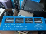 Allen Tel CAT.5E 48 Port Patch Panel (AT55B-PNL-48) - New Open Box