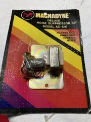 NOS Magnadyne AC-12K Line Noise Suppressor Kit For Ignition Noise, 12V DC