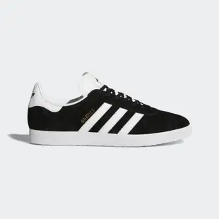 【adidas 愛迪達】GAZELLE 休閒鞋/黑白/男鞋-BB5476/ UK7.5/26CM