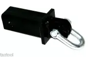 D-Ring 2" Hitch Bar Vehicles Recovery Tow Pull Towing 10,000 lb