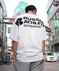 在飛比找Yahoo!奇摩拍賣優惠-【短T】RUSSELL SS DOLMAN TEE SILA