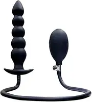 Anal Plug Sex Toys Vibrator Super Long Inflated Anal Plug Expandable Huge Butt Plug Anus Expansion Prostate Ass Sex Toys For Couple