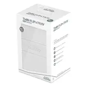 Ultimate Guard: Deck Box – XenoSkin Monocolor Flip´n´Tray 160+ – White