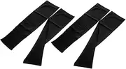 [XolngYYeng] Protect Your Skin 2 Pairs Sun Protection Sleeves Arm Sleeves for Women Boys and Girls Cooling Compression Running Sun Blocking Arm Covers for Sports