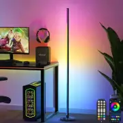 RGB Corner Floor Lamp：Uocub 16 Million DIY Colors & 68+ Scene LED Smart M