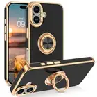 For iPhone 16/15/14/13/12/11/Pro Max/Pro/Plus Shockproof Rugged Case Cover Ring