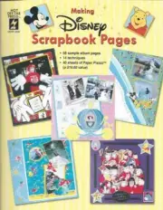 Making Disney Scrapbook Pages & 40 Papers 68 Sample Pgs New Pocket Piecing +