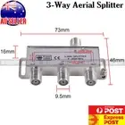 TV Antenna Splitter 3Way F-Type Aerial 5-2400MHz Power Pass Foxtel HOT