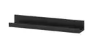 IKEA MOSSLANDA Picture Photo Ledge Rail Shelf Black, 55 cm, 22" Brand NEW
