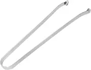 FONDOTIN Stainless Steel Food Tongs for BBQ Buffet Kitchen Ergonomic to Clean Multi Purpose Grill Tongs for Serving Appetizers More Lightweight Design