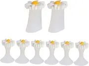 Healvian Silicone Toe Separators Toe Dividers 8 Pack Nail Art Supplies Tools Comfort Fit