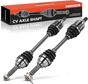 A-Premium Pair (2) Front CV Axle Shaft Assembly Compatible with Suzuki Eiger 400 4x4 2002-2007, Driver and Passenger Side, Replace# 54902-38F01