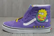 57 Rare Vans x SK8-Hi The Simpsons Lisa 4 Prez Skate Shoes Mens Sz 5-9.5