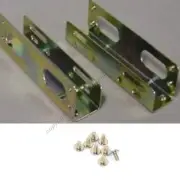 Lot50 Sets Mounting Rails,3.5" HD/Hard Disk Drive~5.25"Bay Computer Case Mount