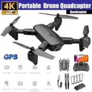 4DRC F6 Drone With 1080P 4K Dual HD Camera FPV GPS RC Quadcopter Drone Foldable