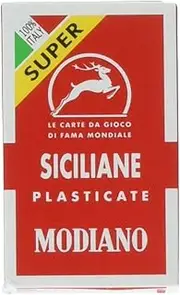 Italian Sicilian Scopa Playing Cards by Modiano