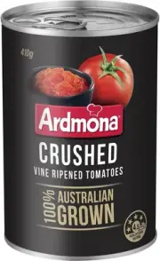 Ardmona Crushed Vine Ripened Tomatoes 410 G