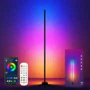 Corner Floor Lamp - RGB Standing Smart Corner Light with 16 Million Colors, 6...