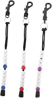 TOGEVAL 3pcs Golf Counters for Women Golfs Counters Golf Beads Count Golfs Supplies Golfing Training Tool Golf Beads Score Counter Golfs Stroke Counter Golfs Keeper