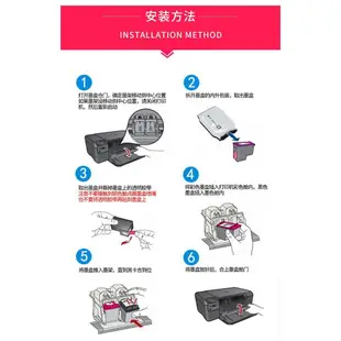 KOH5 及時出貨：時尚潮流適用惠普HP46墨盒deskjet2520hc 2529 4729 2020 2029印表機