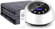 Heating Blanket Electric Heating Blanket in Autumn and Winter Water Heated Mattress Water Circulating Constant Temperature Heating Bed with Remote Control, Safe and Non-Radiation