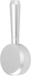 Coffee Maker Conversion Accessory, Labor Saving Coffee Maker Steam Lever Aluminum Alloy for Home (Silver)