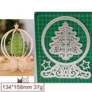 Christmas Tree Ball Cutting Dies DIY Card Scrapbook Paper Craft Metal Stencils