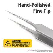 Industrial Tweezers Electronics Repair SMD (164mm/0.18mm/STRAIGHT) MADE IN UK