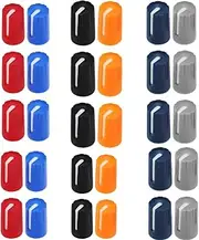Bluejunior 30Pcs Mixer Knobs, 6mm D270 EQ Knob Replacement for Equalizer Potentiometer Fader Knobs, DJ Controller Mixer Console Repair Parts EQ Potentiometer Knob Fader Caps