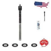 Precision 500W Aquarium Heater with LED Display - Ideal for 80-200 Gal Tanks
