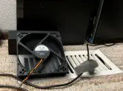 Silent Cooling Fan 80mm Computer Case Mining Rig CPU Cooler Computer Ventilation