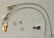 2 Mini 8" PCI U.FL to RP-SMA Antenna WiFi Pigtail Cable
