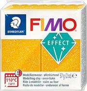 Staedtler Fimo Effect Polymer Clay, Glitter Gold